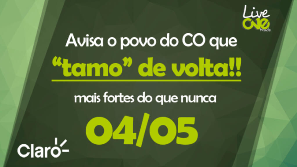 Avisa o povo que voltamooos!!