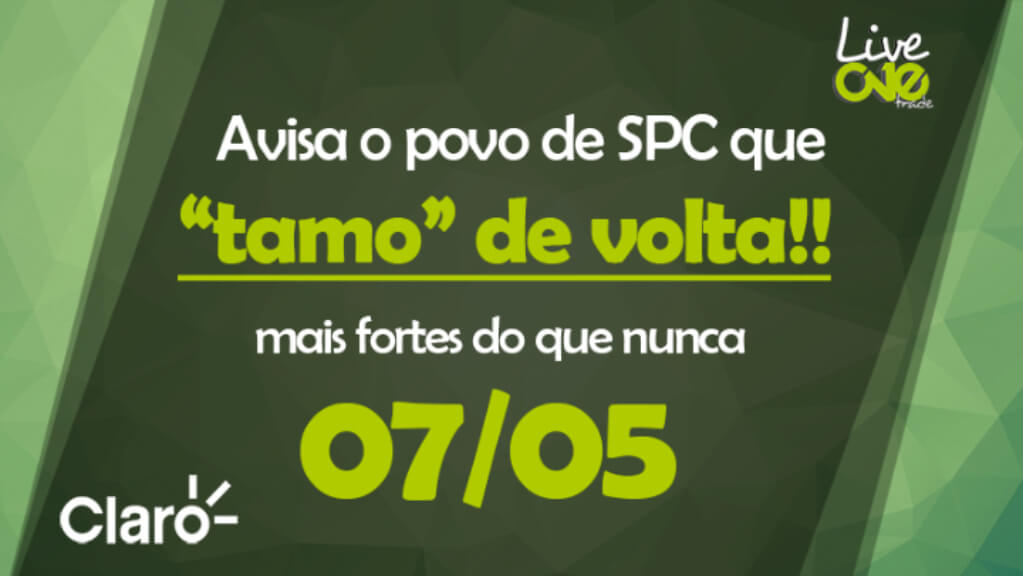 Avisa o povo que voltamooos!!